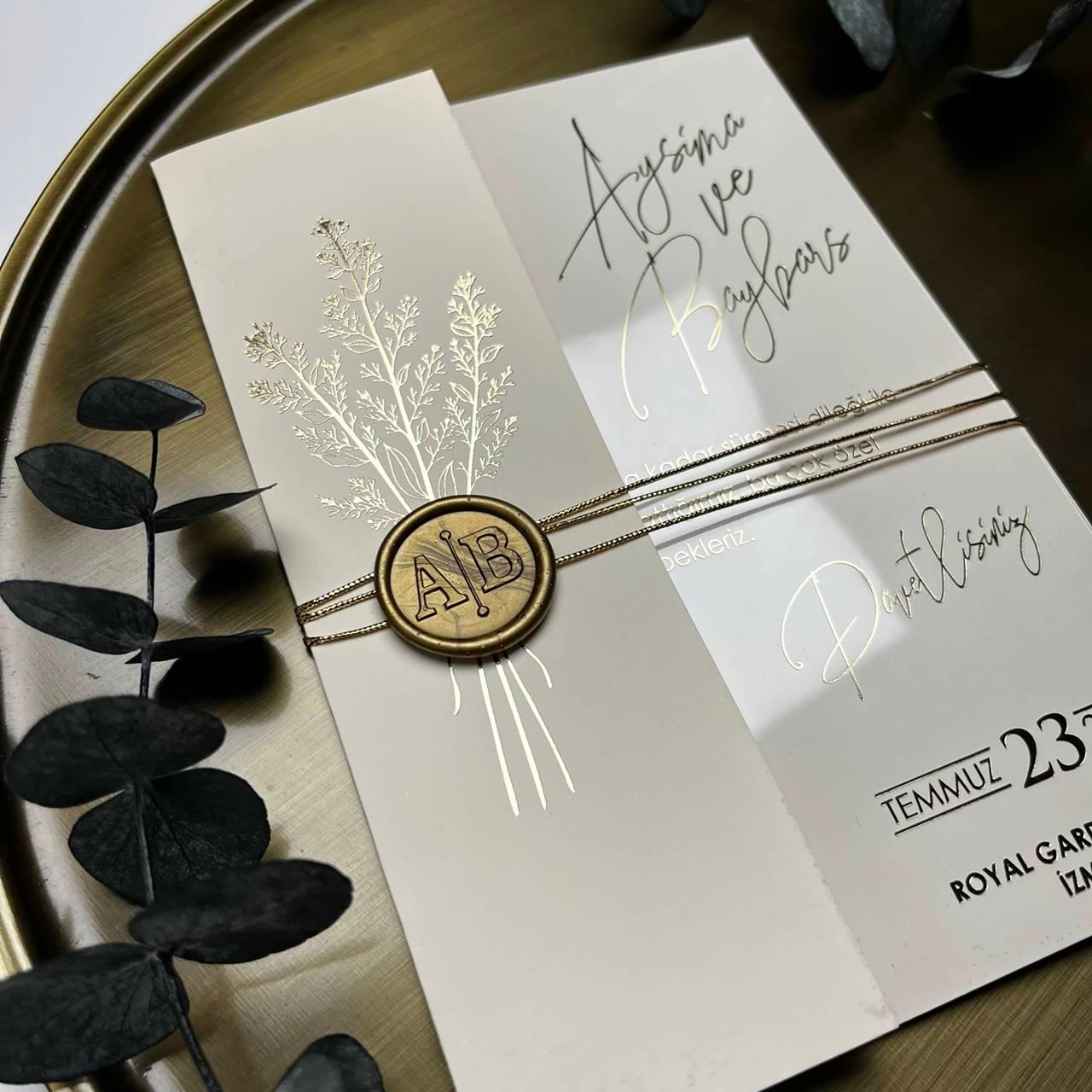 Transparent Sealed Invitation