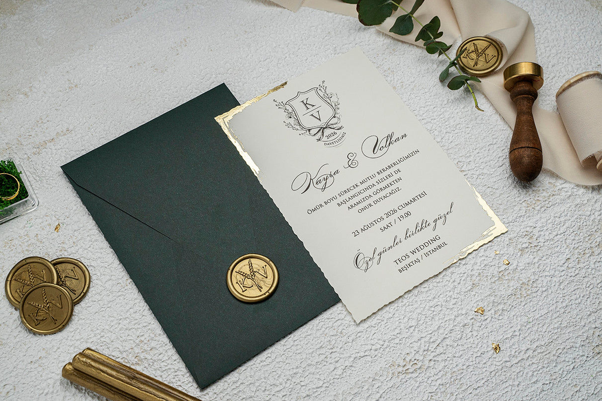 Special Envelope Wedding Card